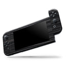 Black Wood Texture // Skin Decal Wrap Kit for Nintendo Switch Console & Dock, Joy-Cons, Pro Controller, Lite, 3DS XL, 2DS XL, DSi, or Wii - Vinyl Skin Wrap for Nintendo Switch 2, OLED, Lite, Pro Controller, Wii & Classic Handhelds