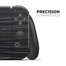 Black Wood Texture // Skin Decal Wrap Kit for Nintendo Switch Console & Dock, Joy-Cons, Pro Controller, Lite, 3DS XL, 2DS XL, DSi, or Wii - Vinyl Skin Wrap for Nintendo Switch 2, OLED, Lite, Pro Controller, Wii & Classic Handhelds