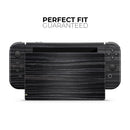 Black Wood Texture // Skin Decal Wrap Kit for Nintendo Switch Console & Dock, Joy-Cons, Pro Controller, Lite, 3DS XL, 2DS XL, DSi, or Wii - Vinyl Skin Wrap for Nintendo Switch 2, OLED, Lite, Pro Controller, Wii & Classic Handhelds