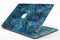 Black and Blue Damask Watercolor Pattern - MacBook Air Skin Kit