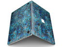 Black and Blue Damask Watercolor Pattern - MacBook Pro with Retina Display Full-Coverage Skin Kit