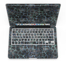 Black and Blue Watercolor Giraffe Pattern - MacBook Pro with Retina Display Full-Coverage Skin Kit