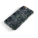 Black and Blue Watercolor Giraffe Pattern iPhone 6/6s or 6/6s Plus 2-Piece Hybrid INK-Fuzed Case