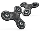 Black and Chalky White Marble Full-Body Fidget Spinner Skin-Kit