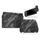 Black and Chalky White Marble // Skin Decal Wrap Kit for Nintendo Switch Console & Dock, Joy-Cons, Pro Controller, Lite, 3DS XL, 2DS XL, DSi, or Wii - Vinyl Skin Wrap for Nintendo Switch 2, OLED, Lite, Pro Controller, Wii & Classic Handhelds