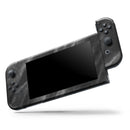 Black and Chalky White Marble // Skin Decal Wrap Kit for Nintendo Switch Console & Dock, Joy-Cons, Pro Controller, Lite, 3DS XL, 2DS XL, DSi, or Wii - Vinyl Skin Wrap for Nintendo Switch 2, OLED, Lite, Pro Controller, Wii & Classic Handhelds