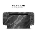 Black and Chalky White Marble // Skin Decal Wrap Kit for Nintendo Switch Console & Dock, Joy-Cons, Pro Controller, Lite, 3DS XL, 2DS XL, DSi, or Wii - Vinyl Skin Wrap for Nintendo Switch 2, OLED, Lite, Pro Controller, Wii & Classic Handhelds