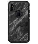 Black and Chalky White Marble - iPhone X OtterBox Case & Skin Kits