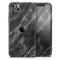 Black and Chalky White Marble - Skin-Kit compatible with the Apple iPhone 13, 13 Pro Max, 13 Mini, 13 Pro, iPhone 12, iPhone 11 (All iPhones Available)