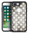 Black and Concrete Surface Polka Dots - iPhone 7 Plus/8 Plus OtterBox Case & Skin Kits