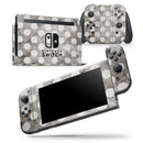 Black and Concrete Surface Polka Dots - Skin Wrap Decal for Nintendo Switch Lite Console & Dock - 3DS XL - 2DS - Pro - DSi - Wii - Joy-Con Gaming Controller