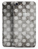 Black and Concrete Surface Polka Dots - Skin-kit for the iPhone 8 or 8 Plus