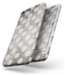 Black and Concrete Surface Polka Dots - Skin-kit for the iPhone 8 or 8 Plus
