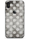 Black and Concrete Surface Polka Dots - iPhone X Skin-Kit