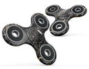 Black and Gold Marble Surface Full-Body Fidget Spinner Skin-Kit