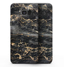Black and Gold Marble Surface - Samsung Galaxy S8 Full-Body Skin Kit