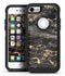 Black and Gold Marble Surface - iPhone 7 or 8 OtterBox Case & Skin Kits