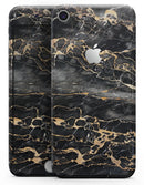 Black and Gold Marble Surface - Skin-kit for the iPhone 8 or 8 Plus