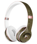 Black and Gold Watercolor Chevron Full-Body Skin Kit for the Beats by Dre Solo 3 Wireless Headphones