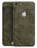 Black and Gold Watercolor Chevron - Skin-kit for the iPhone 8 or 8 Plus