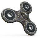 Black and Gold Watercolor Polka Dots Full-Body Fidget Spinner Skin-Kit