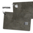 Black and Gold Watercolor Polka Dots V2 - Premium Protective Decal Skin-Kit for the Apple Credit Card
