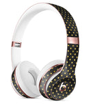 Black and Gold Watercolor Polka Dots V2 Full-Body Skin Kit for the Beats by Dre Solo 3 Wireless Headphones
