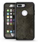 Black and Gold Watercolor Polka Dots V2 - iPhone 7 Plus/8 Plus OtterBox Case & Skin Kits