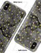 Black and Gold Watercolor Polka Dots - iPhone X Clipit Case