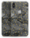 Black and Gold Watercolor Polka Dots - iPhone X Skin-Kit