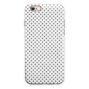Black and Gray Fade Polka Dots iPhone 6/6s or 6/6s Plus 2-Piece Hybrid INK-Fuzed Case