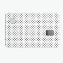Black and Gray Fade Polka Dots - Premium Protective Decal Skin-Kit for the Apple Credit Card