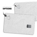 Black and Gray Fade Polka Dots - Premium Protective Decal Skin-Kit for the Apple Credit Card