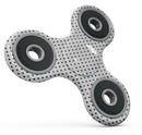 Black and Gray Fade Polka Dots Full-Body Fidget Spinner Skin-Kit