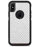 Black and Gray Fade Polka Dots - iPhone X OtterBox Case & Skin Kits
