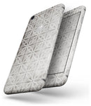 Black and Gray Floral Cross Pattern - Skin-kit for the iPhone 8 or 8 Plus