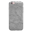 Black and Gray Watercolor Chevron iPhone 6/6s or 6/6s Plus 2-Piece Hybrid INK-Fuzed Case