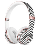 Black and Gray Watercolor Chevron Full-Body Skin Kit for the Beats by Dre Solo 3 Wireless Headphones