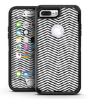 Black and Gray Watercolor Chevron - iPhone 7 Plus/8 Plus OtterBox Case & Skin Kits