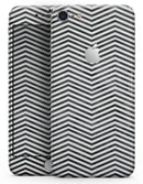 Black and Gray Watercolor Chevron - Skin-kit for the iPhone 8 or 8 Plus