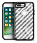 Black and Gray Watercolor Stripes - iPhone 7 Plus/8 Plus OtterBox Case & Skin Kits