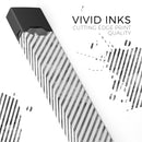 Black and Gray Watercolor Stripes - Premium Decal Protective Skin-Wrap Sticker compatible with the Juul Labs vaping device