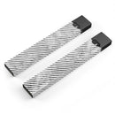 Black and Gray Watercolor Stripes - Premium Decal Protective Skin-Wrap Sticker compatible with the Juul Labs vaping device