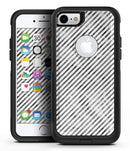 Black and Gray Watercolor Stripes - iPhone 7 or 8 OtterBox Case & Skin Kits
