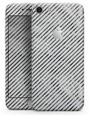 Black and Gray Watercolor Stripes - Skin-kit for the iPhone 8 or 8 Plus