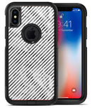 Black and Gray Watercolor Stripes - iPhone X OtterBox Case & Skin Kits