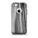 Black and Grey Frizzy Texture Skin for the iPhone 5c OtterBox Commuter Case