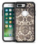 Black and Neutral Decadence Pattern - iPhone 7 Plus/8 Plus OtterBox Case & Skin Kits