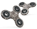 Black and Neutral Decadence Pattern Full-Body Fidget Spinner Skin-Kit
