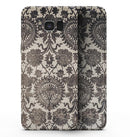 Black and Neutral Decadence Pattern - Samsung Galaxy S8 Full-Body Skin Kit